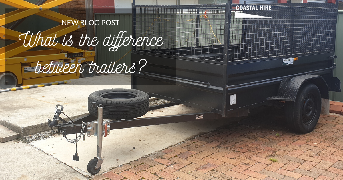 What is the difference between a single and double axle trailer? - Coastal Hire